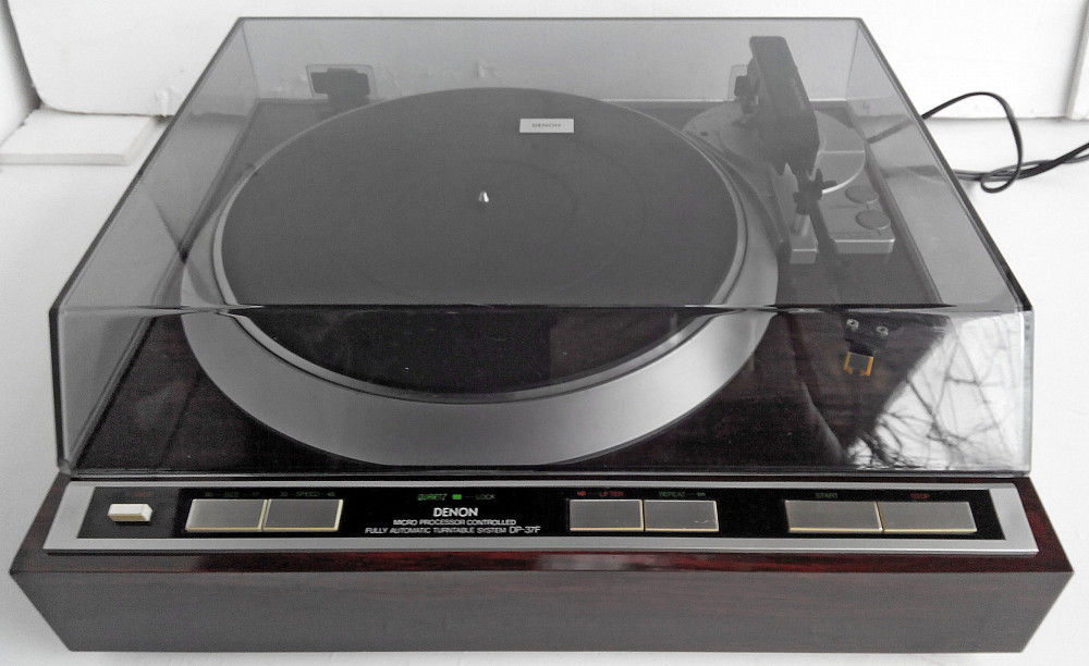Виниловый проигрыватель Denon DP-37F - прямой привод, Quartz, автомат ...
