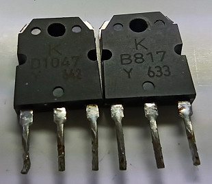 Продам транзисторы 2SD1047, 2SB817