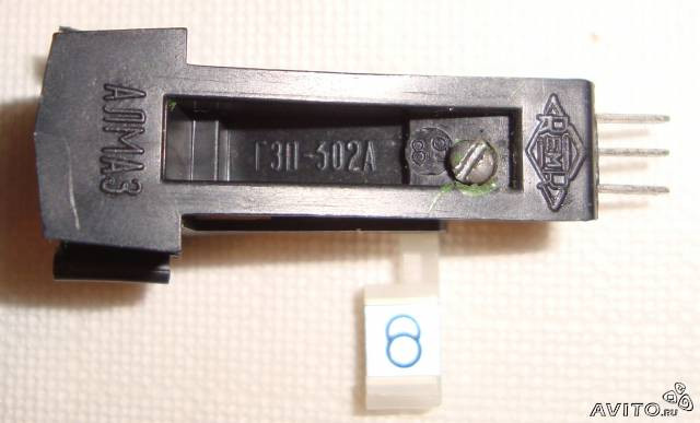 Иголки и головки звукоснимателя пьезоэлектрические ГЗП-301, ГЗП-302 ...