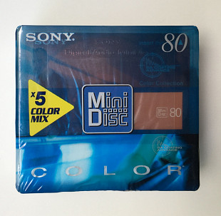 Продам минидиск Sony Color 80 MiniDisk