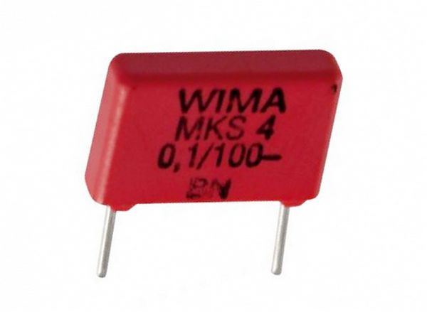 Конденсаторы для аудиотехники Wima MKS4 0, 1мкФ 100В | RCN.com.ua
