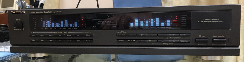 Продам Technics SH-GE70 стерео графический эквалайзер | Эквалайзеры на ...