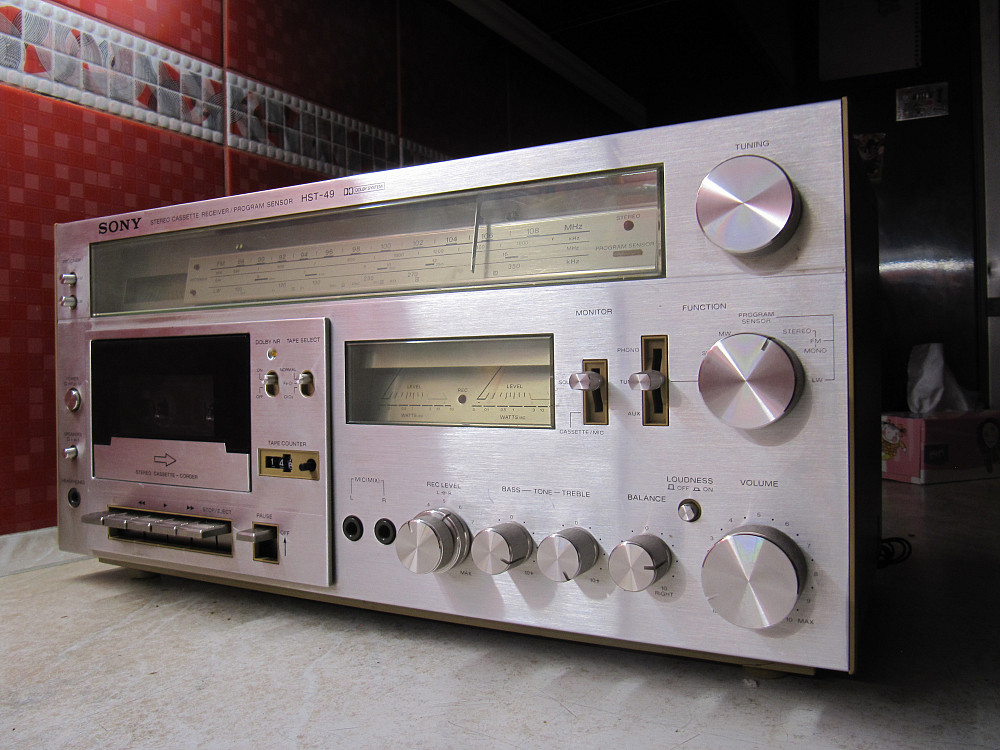 Легенда HIFI Кассивер SONY HST49 Cassette Receiver *GOLD Vintage