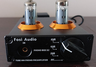 Ламповый фонокорректор Fosi Audio BOX X2
