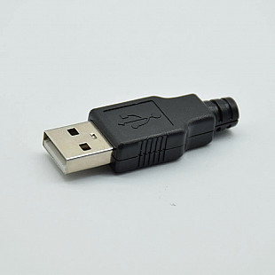 Разъем USB 4-х контактный разборной Штекер , вилка
