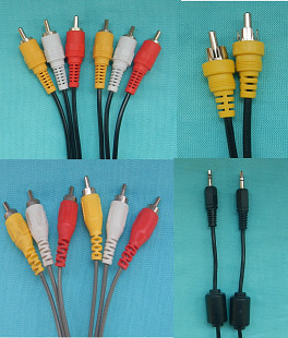 Кабели USB, RCA -AV,