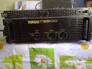 Hi-End XLR Yamaha p 2500 Professional балансный усилитель мощности 4×200 Bт.х 8 псевдо-квадро