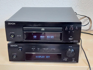 Комплект Denon DRA F107 (2x65 Wt) и DCD F107 (Burr Brown PCM1796)