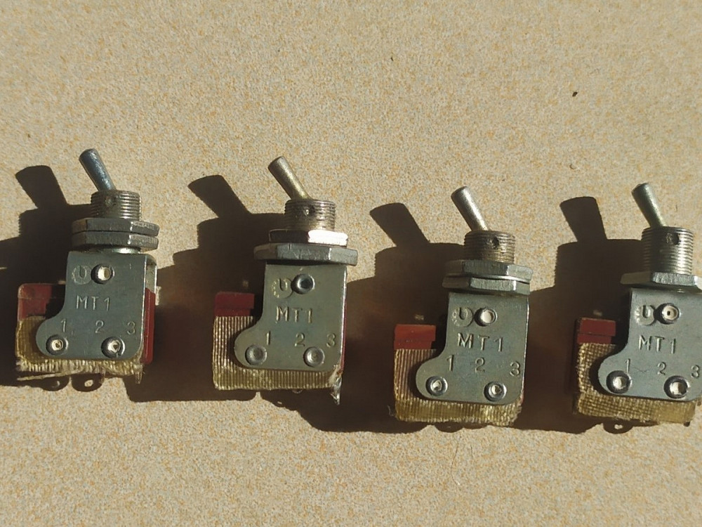 Переключатель МТ 1. Тумблер. ГОСТ СССР. Новый. | Запчасти для ...