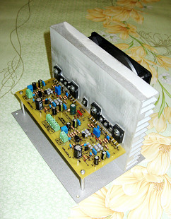 Усилитель (блок УНЧ) APEX - FH9 XRK Mod.7 (2х140Вт) на полевых транзисторах